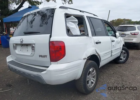 2004 Honda Pilot Ex from USA, damaged, VIN 5FNYF18424B009949
